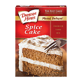 Duncan Hines Moist Deluxe spice cake premium cake mix Full-Size Picture